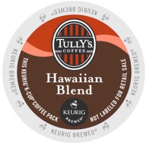 Tully's Coffee - Hawaiian Blend - K-Cups (24 Count)